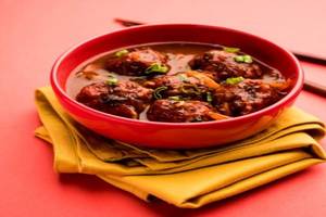 Veg Manchurian.
