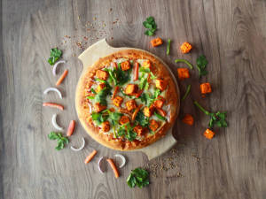 Malai tandoori paneer pizza [7 inches]