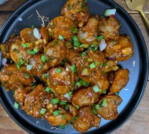 Mushroom Manchurian                                       