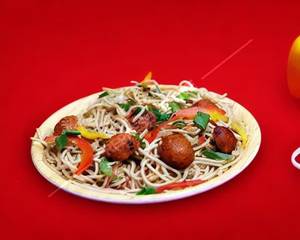 Veg Manchurian Noodles