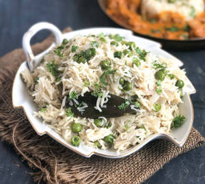 Green Peas Pulao