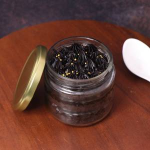 Chocolate Truffle Jar Eggless Cake