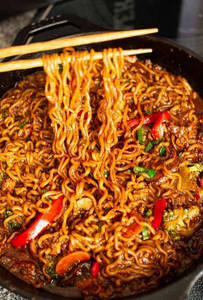 Korean Spicy Ramen Noodles