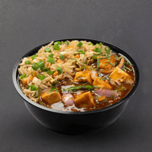 Fried Rice + Chilli Paneer Bowl