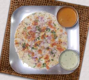 Onion Tomato Uttapam