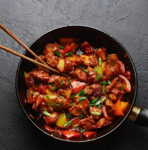 Crispy Chicken In Shezwan Gravy