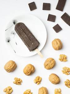 Sugarfree Chocolate Walnut Icecream Bar