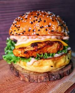 Cheese burger chicken