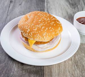 Veg cheese burger