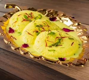 Kesar Rasmalai (5 Pcs)