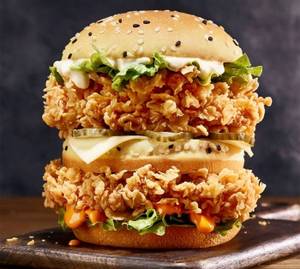 Chicken Tower Burger