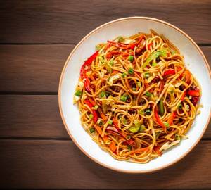 Veg chilli garlic noodles [full]