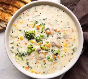 Vegetables Cream Soup