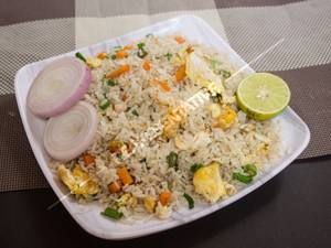 Onion Chilli Fried Rice
