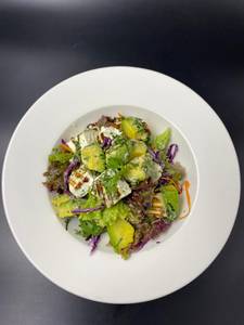 Avocado Grilled Cottage Cheese Salad