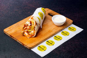 Tangy paneer shawarma