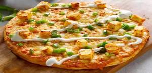 Paneer And Capsicum Pizza [7 Inches ]