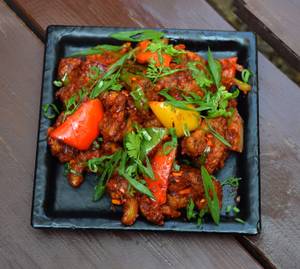 Mushroom Manchurian Dry
