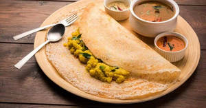 Schezwan Mushroom Dosa