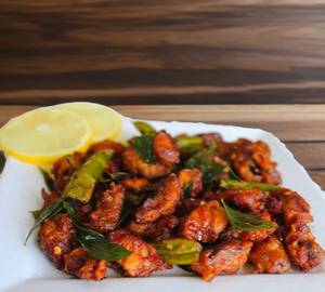 Chilly Mushroom Dry