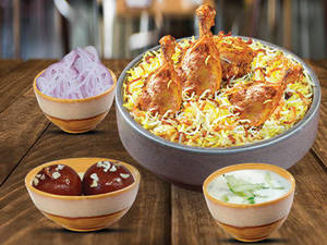 Hyderabadi Nizami Chicken Biryani- 1 Kg (Serves 2)