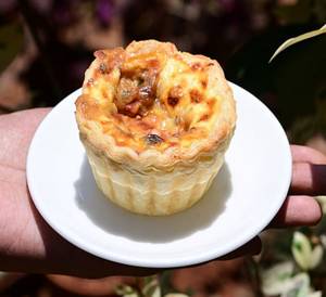 Chicken Pesto Quiche