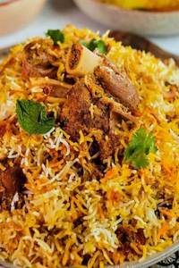 Mutton Biryani With Raita + Chutney + Campa [200 Ml]