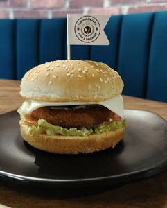 Crispy Veg Cheese Burger