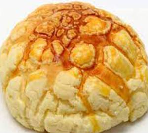 Pineapple bun pav