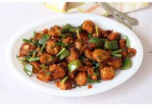 Mushroom Chilli Dry