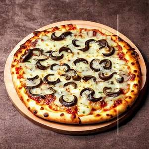 Mushroom Cheese Pizza