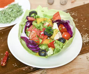 Greek Salad With Feta Cheese
