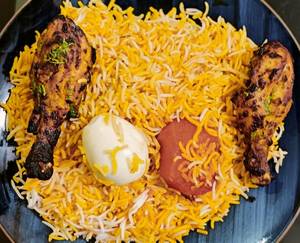 Chicken Awadhi Tangdi Biryani