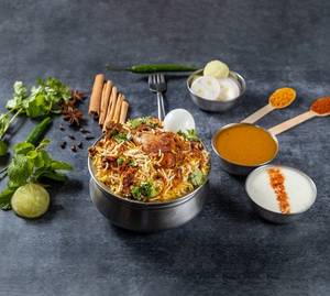 Hyderabadi Chicken Dum Biryani