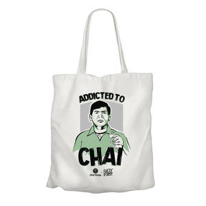 Addicted To Chai - Tote Bag White