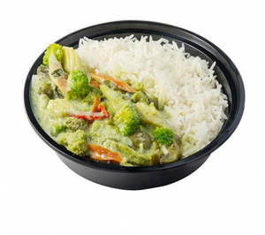 Thai Green Curry Veg Rice Bowl