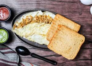 Cheese French Omelette [2 Eggs]