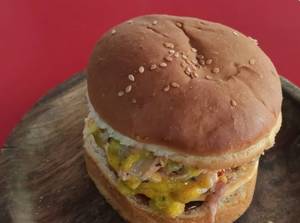 Italian Macroni Grilled Burger