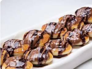 Nutella Mess Mini Pancakes