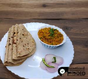 Egg Bhurji (2 Egg) With 2 Roti