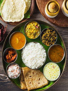 Santosham South Indian Thali