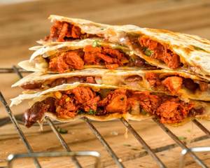 Grilled Chicken And Veggie Quesadilla