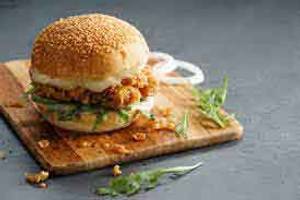 Chicken Patty Burger