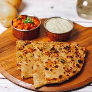 Mix Veg Paratha Thali