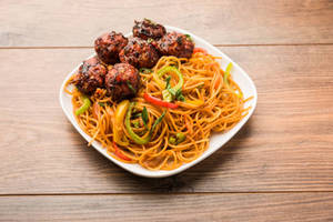 Noodles With Manchurian