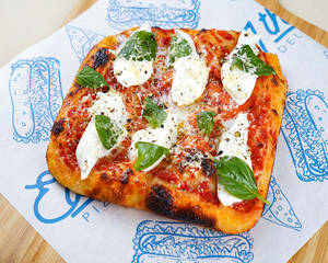 Burrata Caprese Square Pizza (thick Crust)