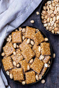 Homemade Fine Peanut Burfi (500gms)