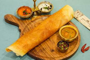 Schezwan plain dosa