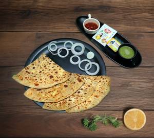 Methi Pyaz Paratha