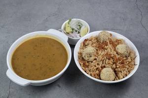 Mutton Dhansak With Kebab (450g+300g+4 Pcs.)